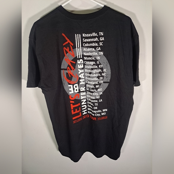 Hunter Hayes Let's Be Crazy Tour Tee XL - Picture 6 of 6
